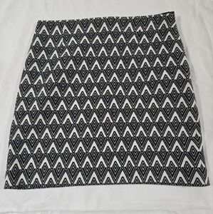Elliott Lauren Geometric‎ Print Skirt